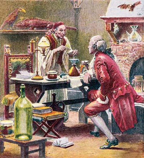 Как и сейчас, во времена Бальзамо люди мечтали о здоровье, богатстве и долголетии. На этих желаниях и решил сыграть Джузеппе. Источник: ilmondodilucym.forumfree.it