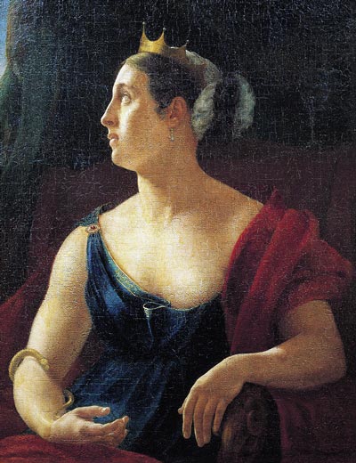Катерина Семенова в образе Клеопатры, автор Орест Кипренский. Wikipedia