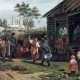 Картина русского художника-передвижника И. Прянишникова «Сельский праздник», 1870 г.