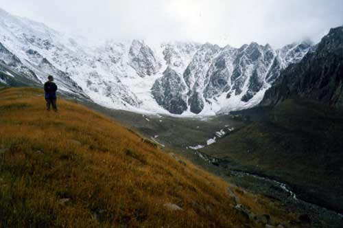 Вид на ледник Колка, 2001 год. wikimedia