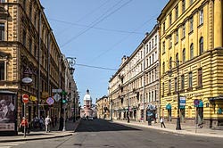 Улица Пестеля в Санкт-Петербурге