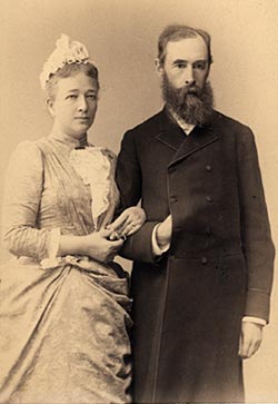 Вера Николаевна и Павел Третьяков. Фото: wikimedia