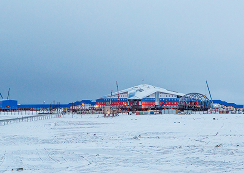 Административно-жилищный комплекс Минобороны «Арктический трилистник». Фото: mil.ru