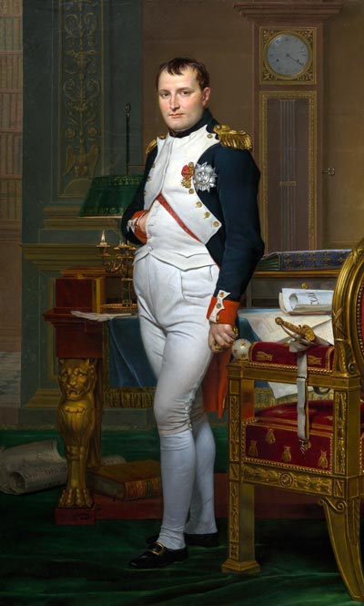 «Император Наполеон в своем кабинете в Тюильри». Худ. – Ж.-Л. Давид