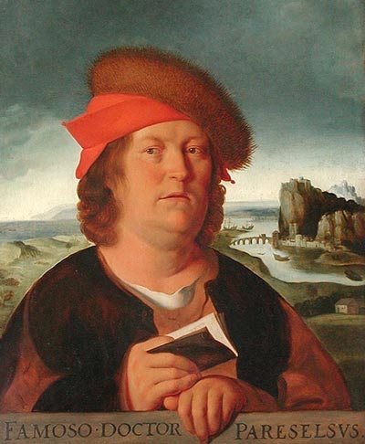 Алхимик Парацельс одним из первых начал изучать влияние зеркал на психику людей. wikipedia