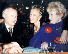 Анатолий Собчак со своей второй семьёй