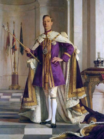 Распад империи произошел при Георге VI, отце нынешней королевы Елизаветы II. Картина Джеральда Келли. 