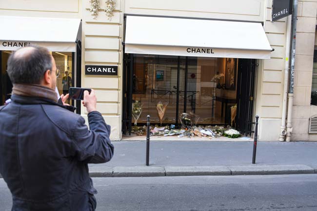 Бутик Шанель на rue Cambon в Париже