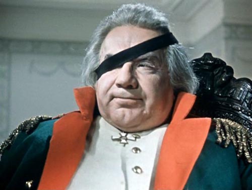 «Гусарская баллада». Игорь Ильинский в роли Кутузова