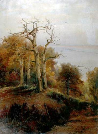 Алексей Саврасов. «Сельский вид». Многие считают, что в своей картине знаменитый художник увековечил именно знаменитый кунцевский овраг