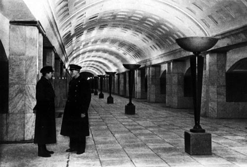 Так станция метро «Охотный ряд» выглядела в 1935 году. flickr.com