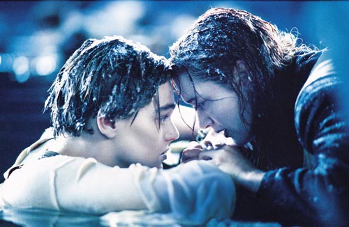 Кадра из фильма «Титаник» (1997)