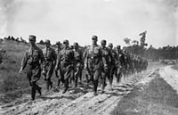 Учебный марш курсантов Имперской школы подготовки руководящего состава СА. wikimedia