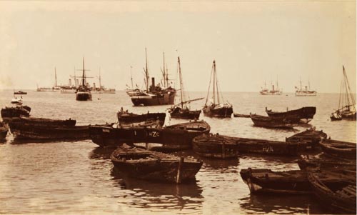 Флот Занзибара против британской эскадры