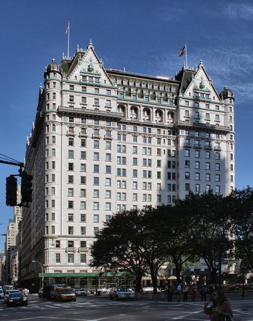  Отель Plaza в Нью-Йорке