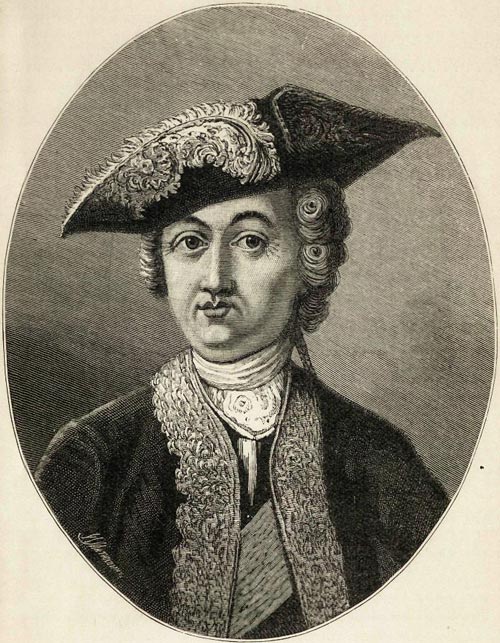 Готлоб Курт Генрих фон Тотлебен. Гравюра Ивана Матюшина