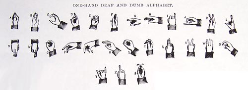 Алфавит глухонемых. wikimedia