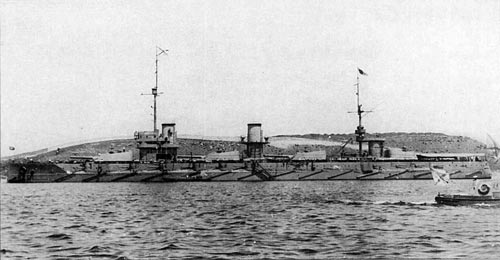 Линейный корабль «Императрица Мария» во время Высочайшего смотра в Севастополе, 12 мая 1916 года. Фото: Wikimedia.org
