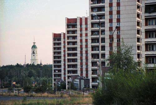 Новый квартал Арзамаса-16. 1991 год. Автор: Мошков Николай. Credit: Мошков Николай/Фотохроника ТАСС