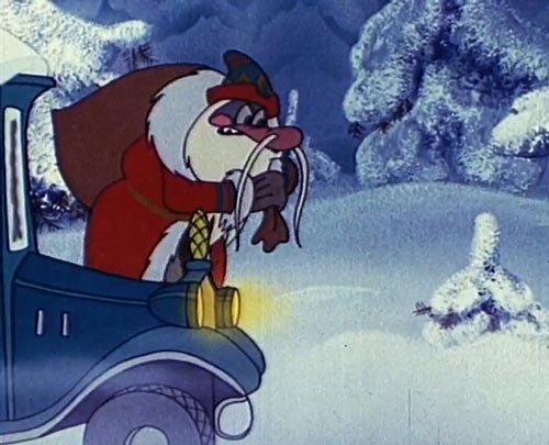 Кадр из мультфильма «Дед Мороз и серый волк»