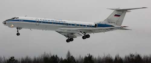 Вряд ли Туполев ожидал, что когда-нибудь на его Ту-134АК будет написано слово «Санкт-Петербург»