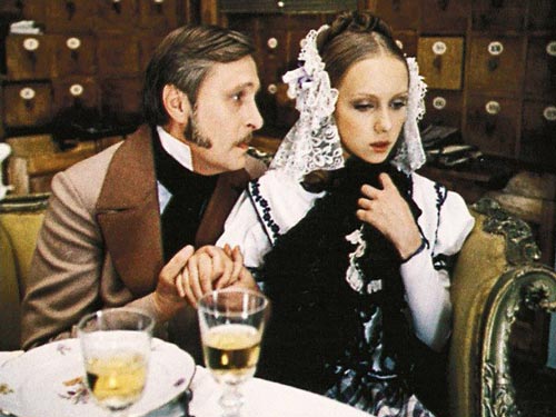 Ирина Мазуркевич с Олегом Басилашвили в фильме «О бедном гусаре замолвите слово»