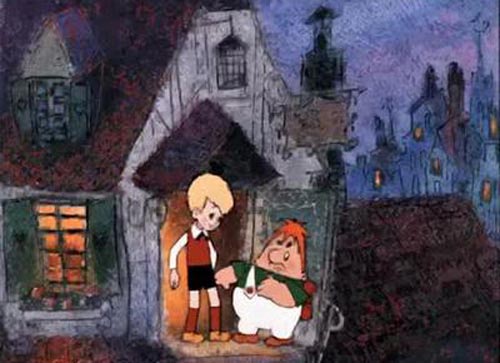 Кадр из мультфильма «Малыш и Карлсон»