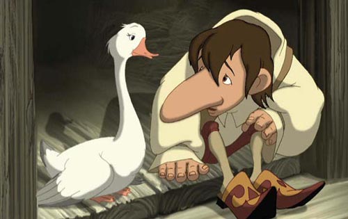 Кадр из мультфильма «Карлик Нос»