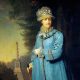 Екатерина II на прогулке. Автор – В. Боровиковский. 1794 г.
