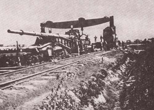 Монтаж «Кайзера Вильгельма», год съемки примерно 1918. Фото: wikimedia.org
