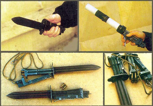 Стреляющий нож «Хамелеон» (фото без лицензии на право использования)