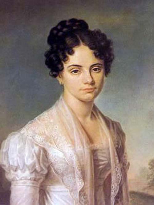 Мария Раевская (Волконская). 1820-е годы. wikimedia