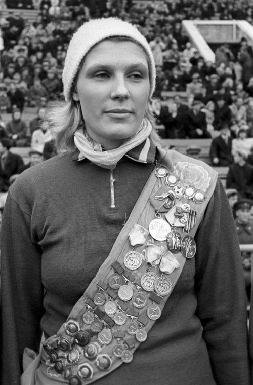 Инга Армамонова (Воронина), 1960 год. Фото: Бориса Трепетова / Фотохроника ТАСС