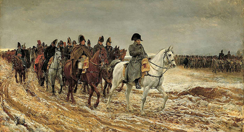 «Кампания 1814 года», Жан-Луи-Эрнест Месонье, 1864 год. wikimedia