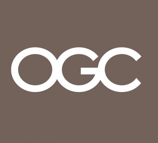 Ну и наконец логотип OGC — это международная некоммерческая организация, ведущая деятельность по разработке стандартов в сфере геопространственных данных и сервисов. OGC координирует деятельность более 500 правительственных, коммерческих, некоммерческих и научно-исследовательских организаций. Серьезная контора, да и логотип серьезный. Пока его не перевернешь: просто перелистните на следующую фотографию…