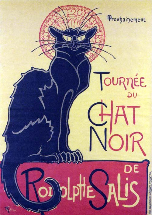 Афиша «Черного кота». wikimedia
