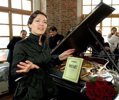 Полина Осетинская, 2005 год. Фото ИТАР-ТАСС / Юрий Белинский