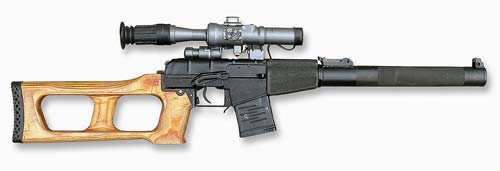 Винтовка снайперская специальная ВСС «Винторез». wikipedia