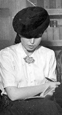 Дженни-Ванда Баркманн, фотомодель, надзирательница в лагере Штутгоф. Фото: wikimedia.org