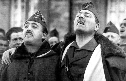 Франко и Хосе Мильян – победители в знаменитой Гражданской войне. jotdown.es