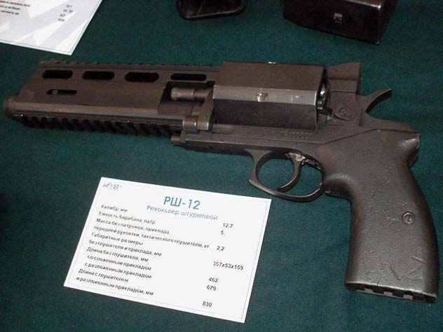 Револьвер штурмовой РШ-12. wikipedia