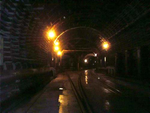 Так выглядит одно из предположительных разветвлений обычного метро и Метро-2 в районе станции Тропарево. Wikipedia