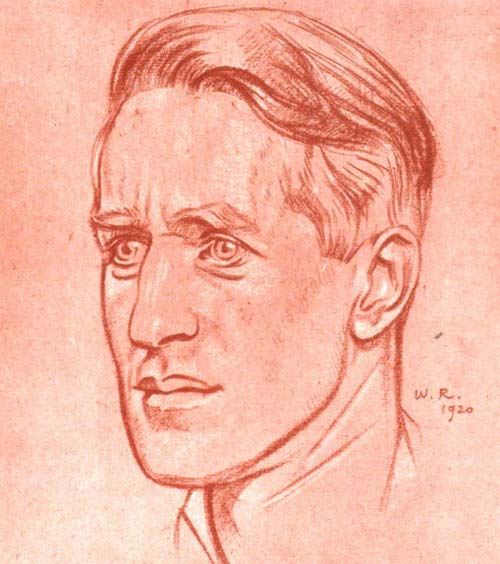 Портрет Томаса Эдварда Лоуренса работы Уильяма Ротенштейна. Фото: Wikimedia.org