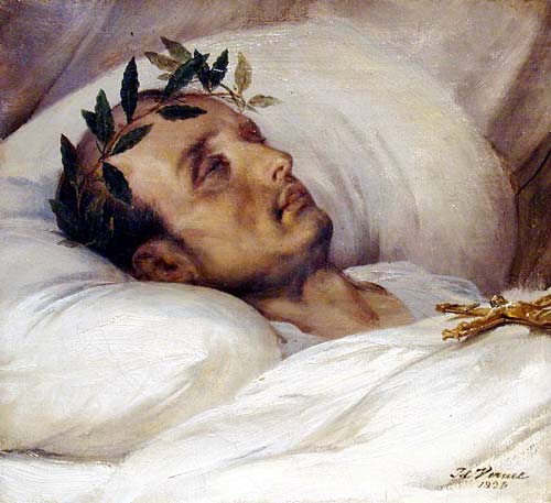 Наполеон на смертном одре. Орас Верне, 1926 год. wikimedia