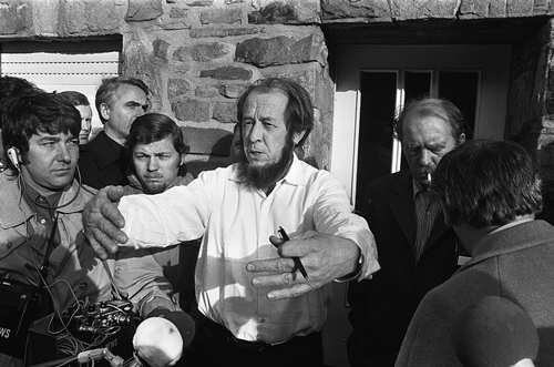 Александр Солженицын в Германии, 1974 год. Wikimedia