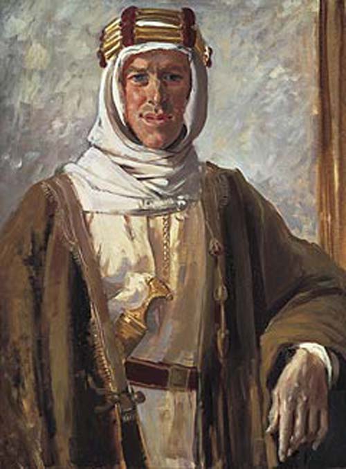 Картина Лоуренса Аравии от Августа Джона. 1 января 1919 года. Фото: Wikimedia.org