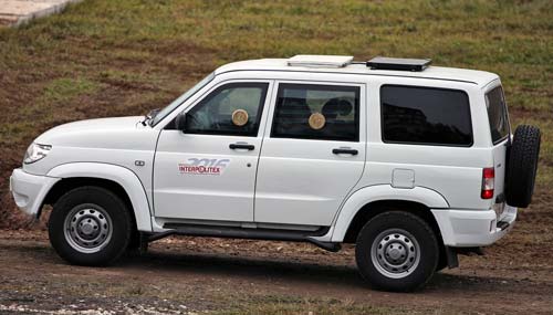 Демонстрация возможностей «Есаула» на выставке Interpolitex-2016. wikimedia