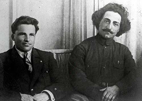 Сергей Киров и Серго Орджоникидзе, 1921 год. Wikipedia