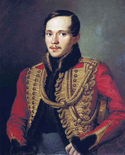Михаил Лермонтов, художник Петр Заболотский, 1837). wikipedia