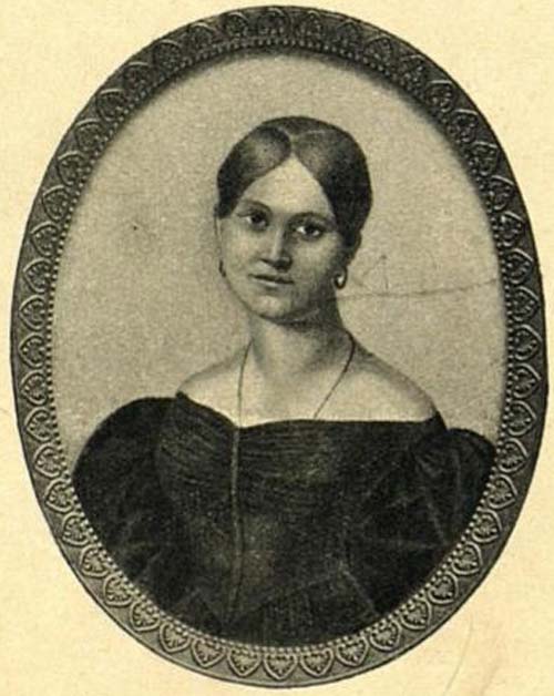  Анна Керн в 1840-х годах, художник неизвестен